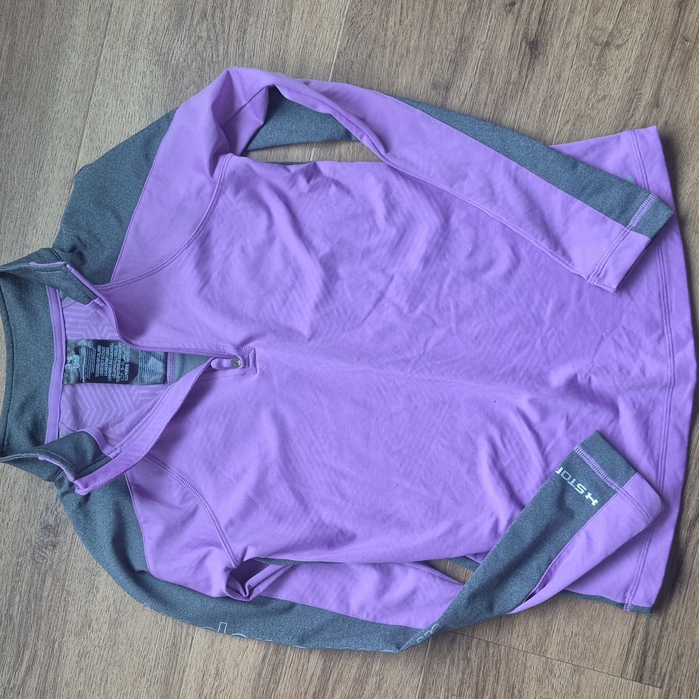 Under Armour Quarter-Zip Athletic Pullover Size Youth Large